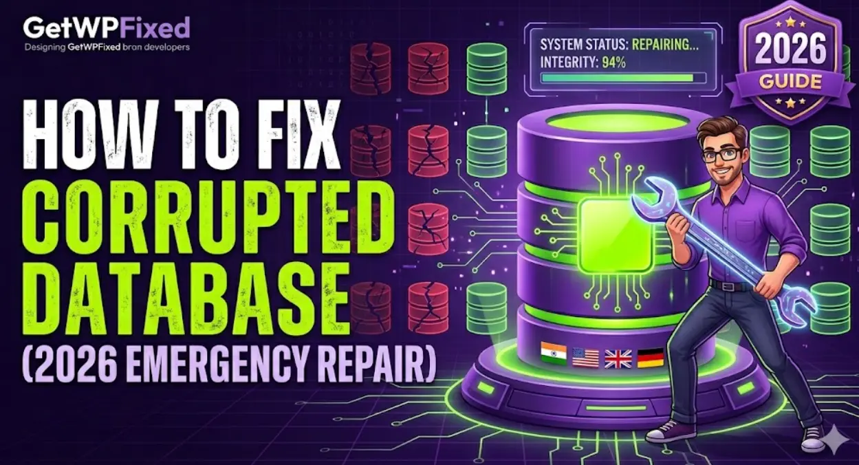 Guide on How to fix corrupted Datatbase in WordPress