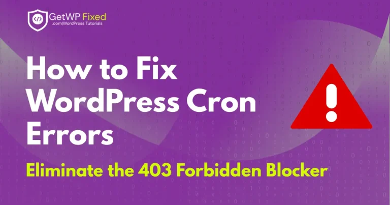 How to Fix WordPress Cron Errors